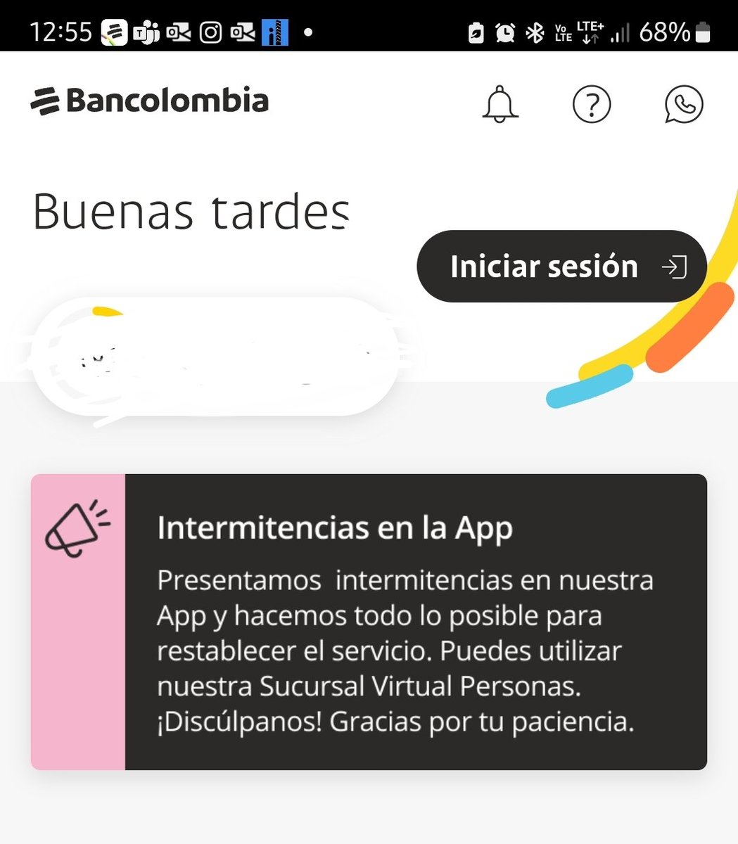 alejandro632's tweet photo. @Bancolombia @Majitogu1 @Bancolombia no sirve esa porquería, qué falta de respeto. https://t.co/Trz2bZWbTY