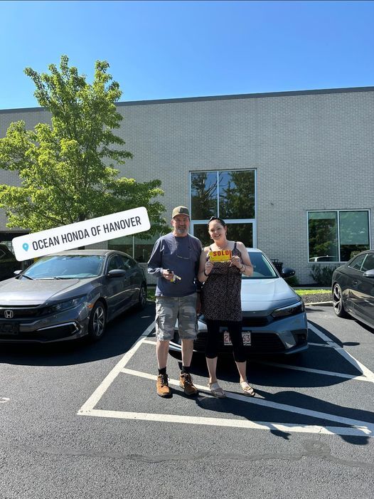 OceanHanover's tweet image. Want to give a big shout out to Lindsey and her father for participating in our Ocean Honda of Hanover Upgrade Program. Lindsey came in for service on her 2019 Honda civic and left in her new 2024 Civic Sport the same day!! Thankyou for allowing us to earn your business. This...