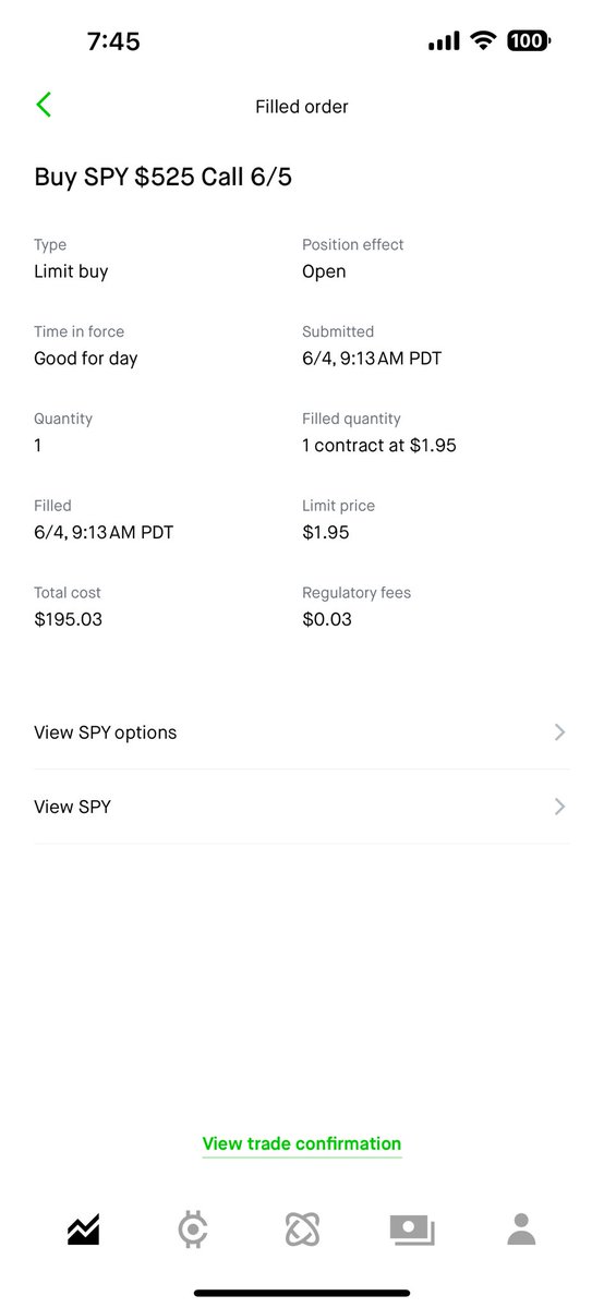 ImReallyON's tweet photo. @ProblemSniper
+180% BANGER??? 💰💶💵🧧💸💴
BACK 2 BACK BANGERS?!?!
Monthly fee collected in one trade. AGAIN!!!!
No Alert. #level2level
SPY retested $525 support yesterday, bought a
SPY $525 6/5 swing and woke up twerking like a stripper.
Join @SnipeTrades…. Or not 🤷🏾♂️ https://t.co/6fSZJxmouT
