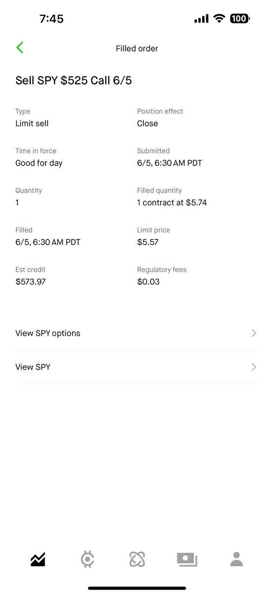 ImReallyON's tweet photo. @ProblemSniper
+180% BANGER??? 💰💶💵🧧💸💴
BACK 2 BACK BANGERS?!?!
Monthly fee collected in one trade. AGAIN!!!!
No Alert. #level2level
SPY retested $525 support yesterday, bought a
SPY $525 6/5 swing and woke up twerking like a stripper.
Join @SnipeTrades…. Or not 🤷🏾♂️ https://t.co/6fSZJxmouT