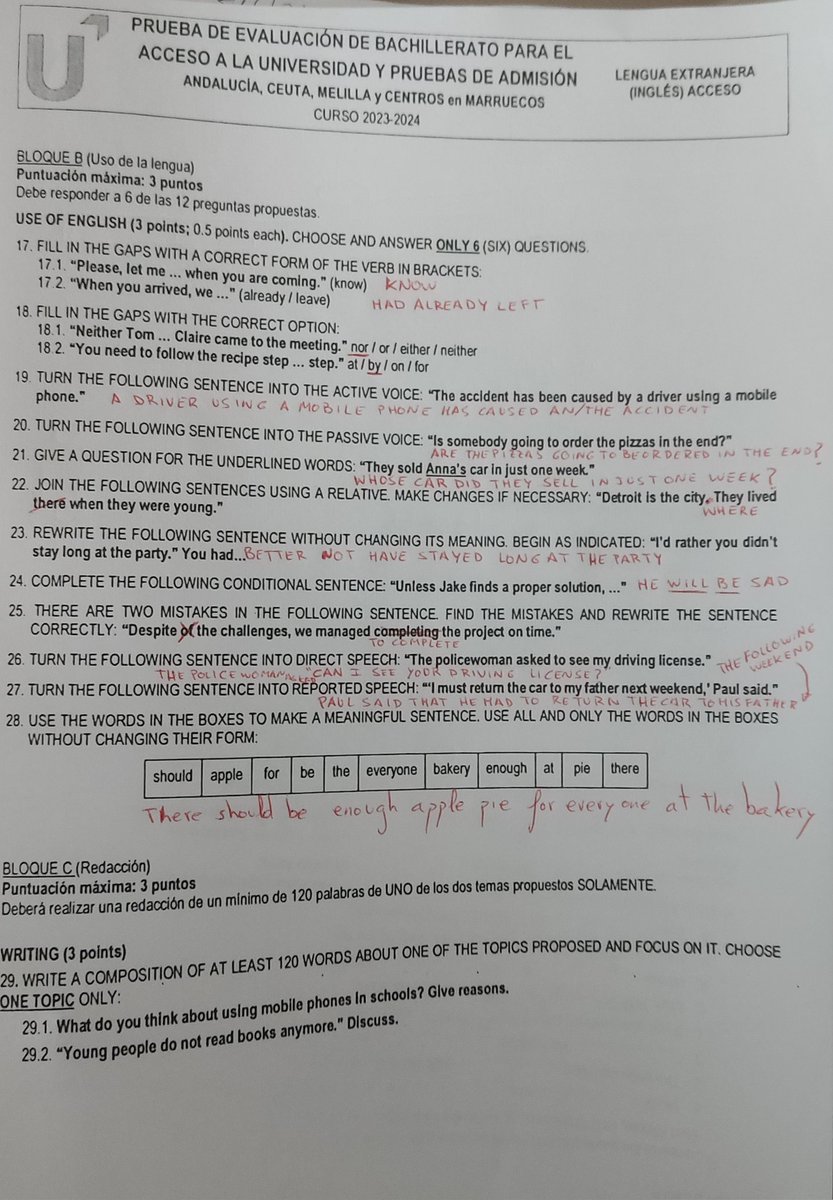 AitorH's tweet photo. Aquí el #examen  #pevau2024 #inglés de Andalucía resuelto. Charles Dickens y el uso de pantallas. Alguna que otra pregunta del verdadero/falso que dejaba dudas. https://t.co/XeahKbdSpd