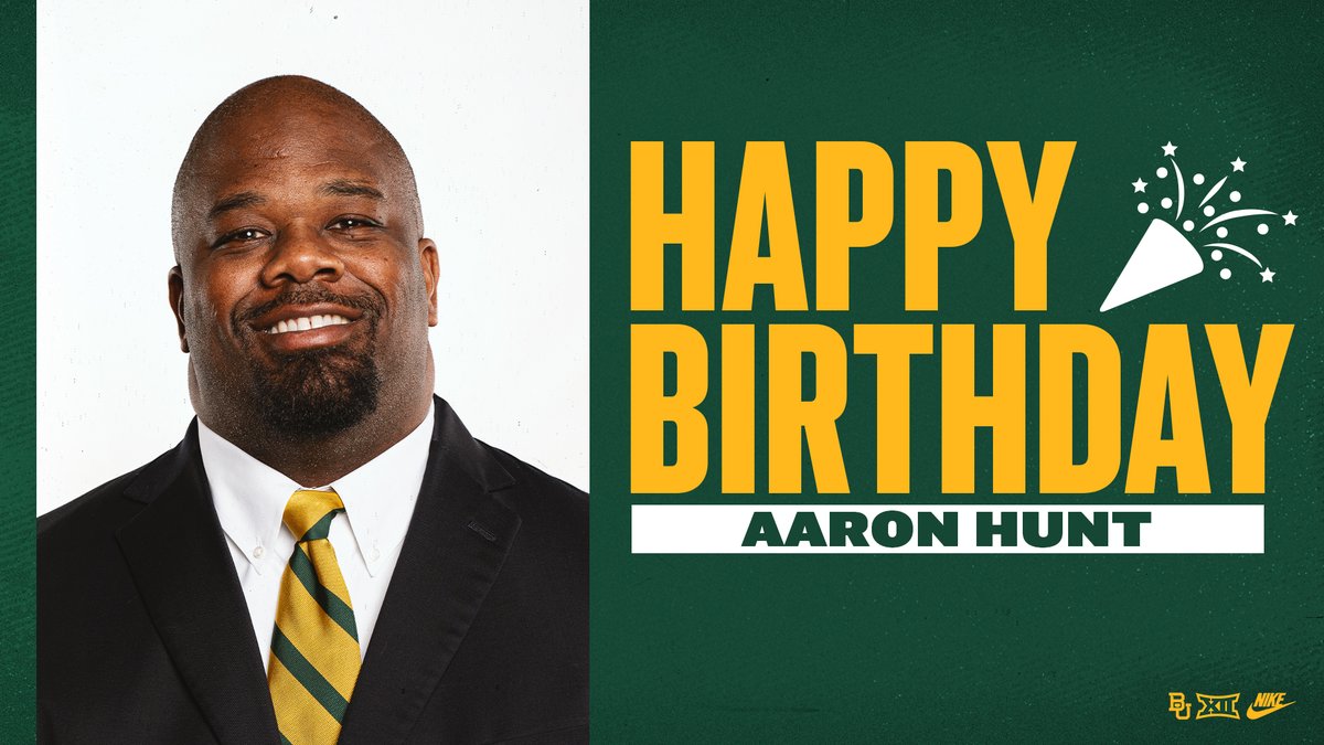 Happy Birthday, <a href="/ahunt90/">Aaron Hunt</a>!

#SicEm