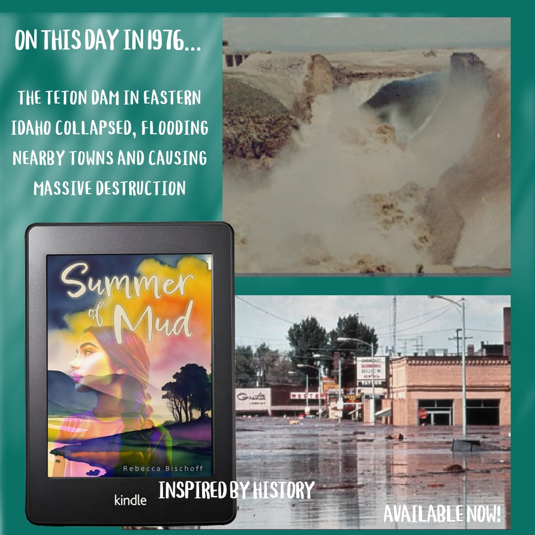 48 years ago today... 
#history #rexburg #idaho #idahohistory #tetonflood #books #historicalfiction #middlegradefiction #bookstagram #immortalworks #fictioninspiredbyhistory