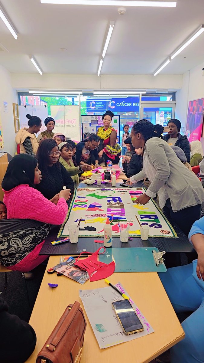 CAS_rochdale's tweet photo. Together, we will make Sheba Festival 2024 a memorable one...see you all again next week Wednesday!
#creativity #bannermaking #art https://t.co/a3bKscCdTk