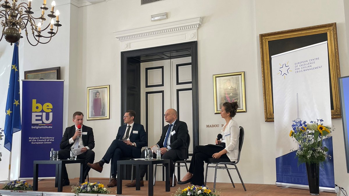 EUSec_Defence's tweet photo. How to make the best out of 🇪🇺 Member States' and EU institutions' engagements to reach shared objectives? Better coordination &amp; synergies in support of EU civilian missions' goals was at the heart of the #CivilianCSDPForum discussions in Brussels

#EUForeignPolicy 
@coe_civ https://t.co/BNgaoPWvBo