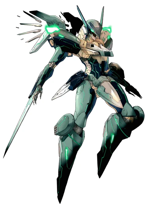 Official art | Zone of the Enders - Jehuty