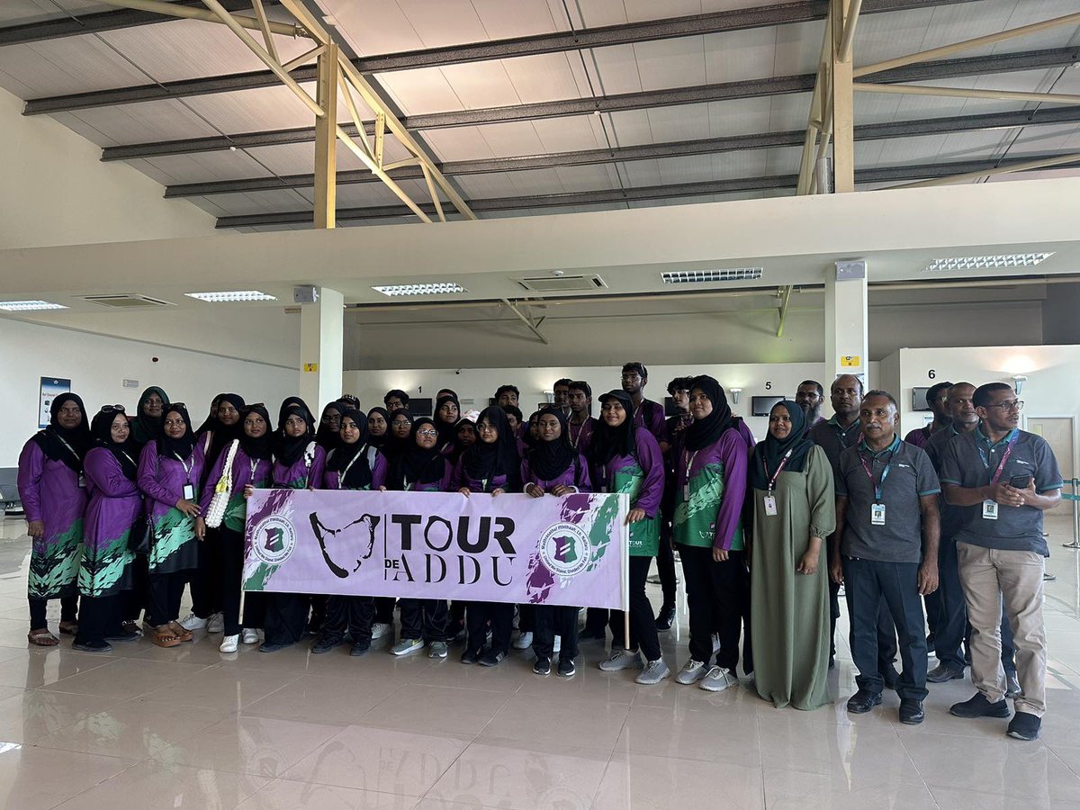 AIA_MV's tweet photo. It was a pleasure to welcome students of @Ifthithaah from Lh. Naifaru to GAN on a study tour. During this visit, the students got the opportunity to learn about airport operations &amp; explore the facilities &amp; equipments. We hope this was a memorable day of learning &amp; fun https://t.co/iytWtA8HQX