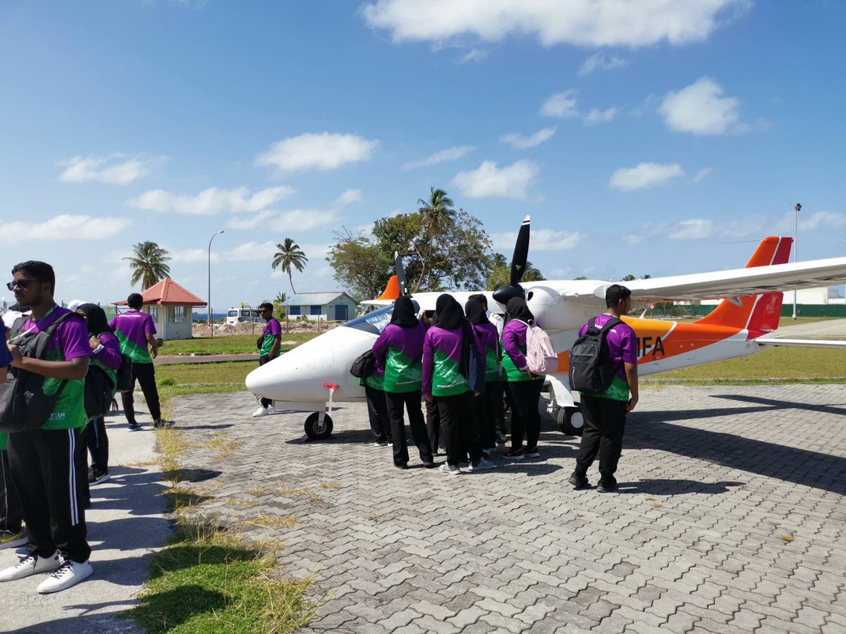 It was a pleasure to welcome students of <a href="/Ifthithaah/">Madhrasathul Ifthithaah</a> from Lh. Naifaru to GAN on a study tour. During this visit, the students got the opportunity to learn about airport operations &amp; explore the facilities &amp; equipments. We hope this was a memorable day of learning &amp; fun