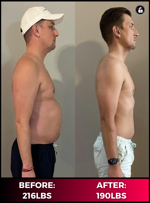 AskCoachKev's tweet photo. "I was always the skinny kid who could eat whatever he wanted & never put on a pound. Now I'm 37 and it's caught up to me"

Despite being a father, traveling 3-4 days per week, and leading a high-level job, LIKE MAGIC, Ryan made a miraculous transformation in just 90 days.

- He didn't crash diet
- He didn't live in the gym (he's too busy for that)
- And he didn't hate his life while doing any of this

What he DID do?

- Reached out for help when he needed it
- Trusted the process
- And most importantly, BELIEVED change was possible.

So thrilled with the changes he's made in such a short time, Ryan chose to team up with us for an extra 12-months.

Success in your career & financial life is great, but it's no excuse to neglect your health & body.

You can have it all.

If you're a busy professional who's unhappy with their body and ready to make a big-time change in 90 days,

DM me "PRO90"

I'll work with you 1-1 and guarantee you flatten your belly, fit your clothes better, and feel better than you have in decades.

(Not free. Must be serious. Hope to talk to you soon)

DM me "PRO90"