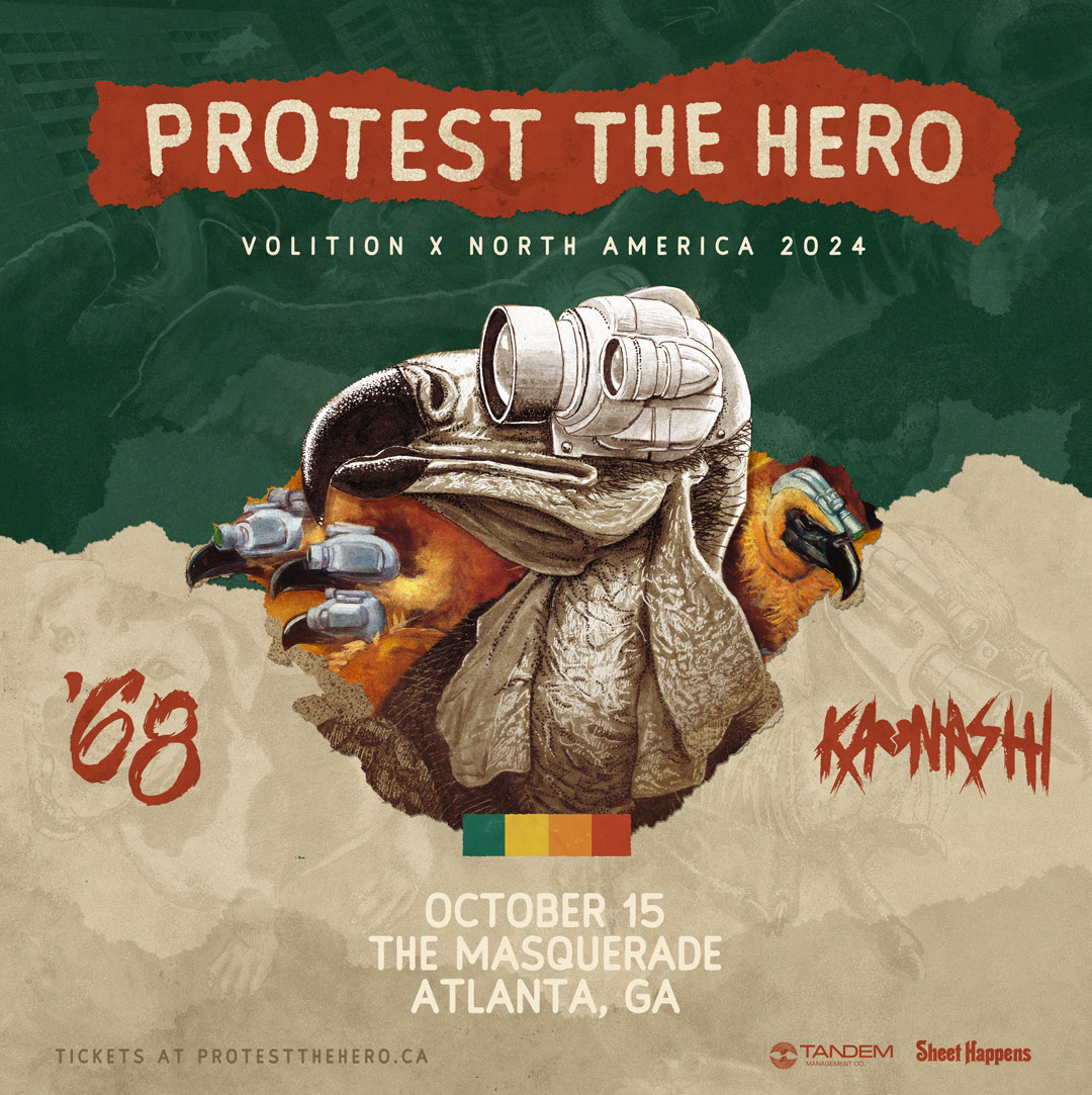 masquerade_atl's tweet photo. 📣 JUST ANNOUNCED!
🐦‍⬛ @ProtestTheHero w/ @theyare68 + @Kaonashipa
📆 10/15 in Hell
🎫 ON SALE FRI 6/7 @ 10 AM 
🔗 https://t.co/yNF4CSiE8D https://t.co/bzkNie40xi