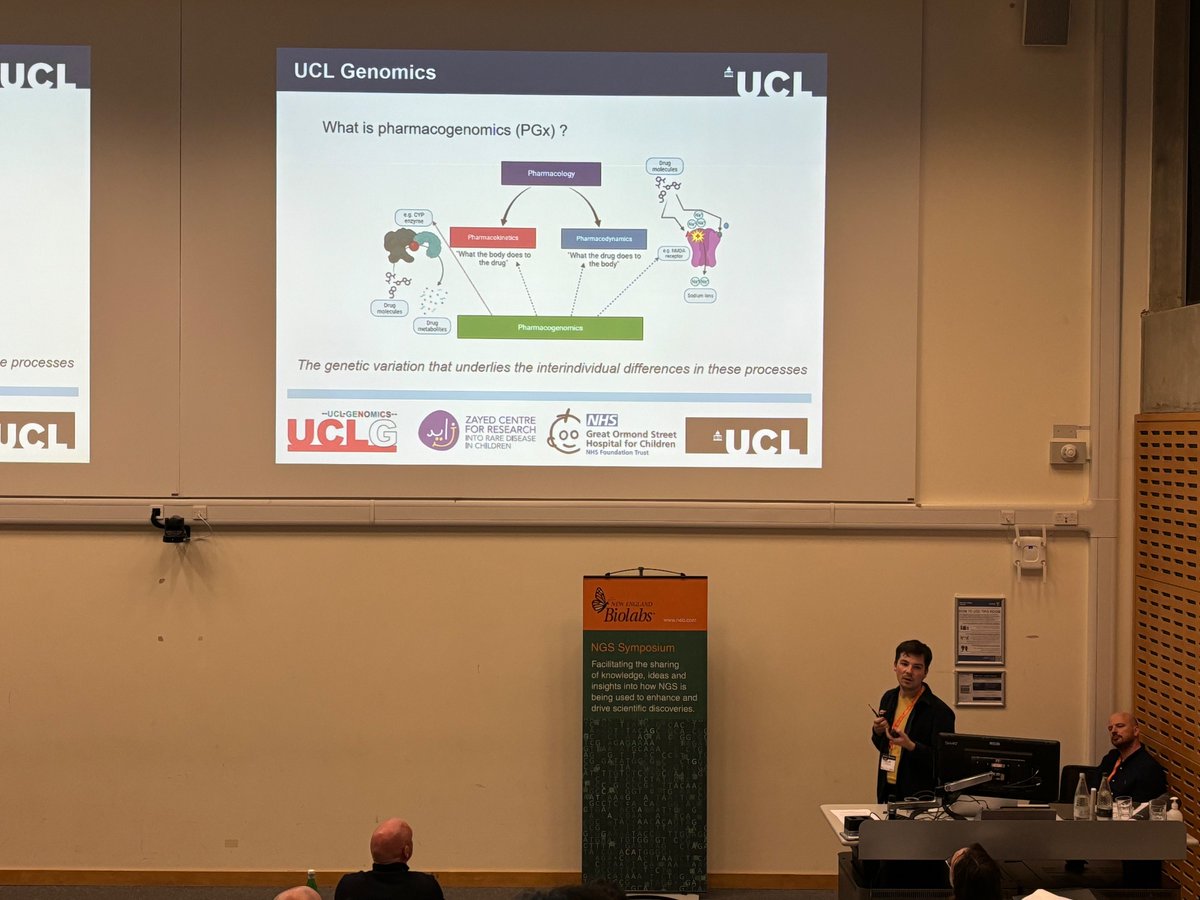 UCL Genomics (@uclgenomics) on Twitter photo Great double-act of Mark and Marius sharing developments of the microarray stream at UCL Genomics and the use of arrays in pharmacogenomics 🧬💊 <a href="/NEBiolabs/">New England Biolabs</a> NGS symposium Great double-act of Mark and Marius sharing developments of the microarray stream at UCL Genomics and the use of arrays in pharmacogenomics 🧬💊 <a href="/NEBiolabs/">New England Biolabs</a> NGS symposium