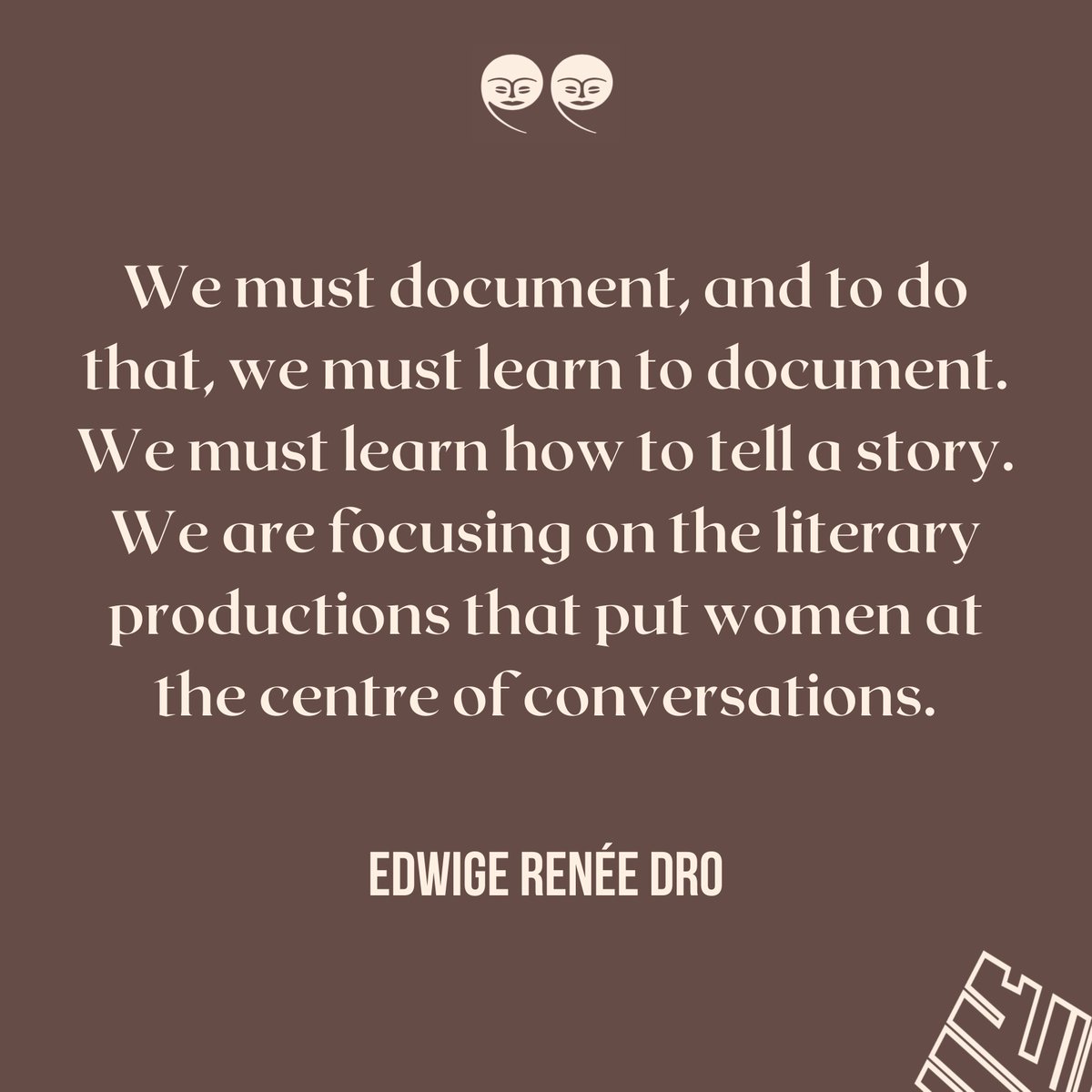 EyalaBlog's tweet photo. What does it take to bring a feminist library to life🤔

Our dear @DroEdwige, founder of @1949books shares the journey of creating this remarkable space for African &amp; Black women’s writing 🤎📚

Read 👉🏽 https://t.co/FR5Wnj5Mcn 

#AfriFemInAction #Eyala https://t.co/48yZlwBklD