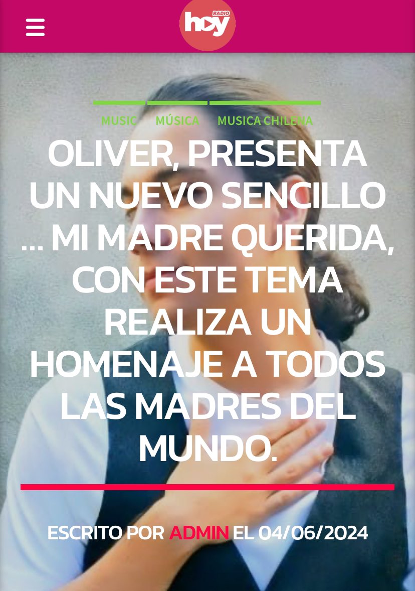 ZuritaInformada's tweet photo. ATENCIÓN AQUÍ PUBLICACIÓN ‼️
#RadioHoy
#PrensaenLinea
#ApoyoValioso
#Oliver @olivervoz_
#Estreno
#DeSuAutoria
#MiMadreQuerida
#HomenajeALasMadres
#EldiariodeZurita
#LZuritaInformada
#LaureldeOro2024
https://t.co/U2EEMRe5tF https://t.co/0UUvPyNj5G