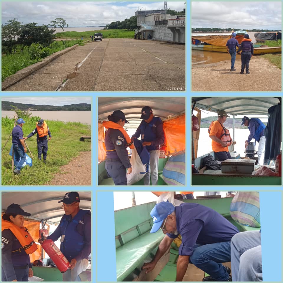 capiptoamazonas's tweet photo. #5Jun Activos! @capipuertoamazonas efectuó Verificación documental y de los accesorios de seguridad a las Embarcaciones que prestan servicio de transporte fluvial transfronterizo #ComprometidosConLaVenezuelaAzul 💙 https://t.co/qAiuUjwSAL