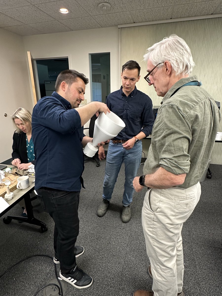 COMETMetEd's tweet photo. The COMET International Capacity Development Program was thrilled to host colleagues from @meteoroloji_twi and @FEWSNET  program for a Train-the-Trainer course on the 3D-Printed Automatic Weather Station (3D-PAWS) in Boulder, CO! @USAIDSavesLives 
#wxtwitter #meterology https://t.co/QyZov9Qt57