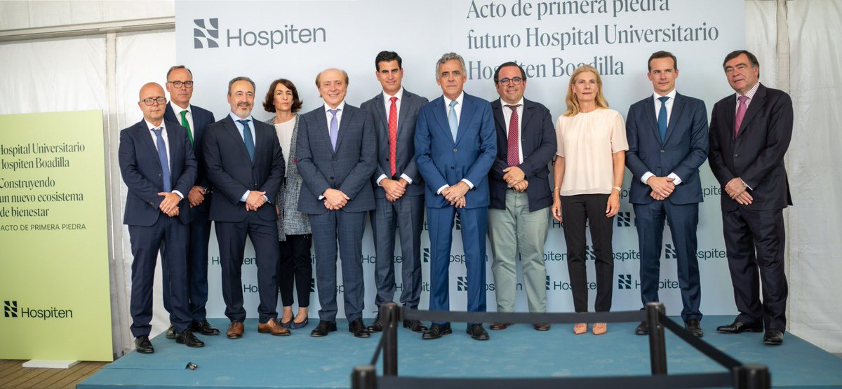 Ayto_Boadilla's tweet photo. En el 📍parque empresarial Prado del Espino, han comenzado las obras 🚧 de @hospiten, otra infraestructura sanitaria que se une a las ya existentes en el municipio 👍

Infórmate de todo en este enlace ▶️ https://t.co/AtM1lXqjNp https://t.co/EvklKmAS1v