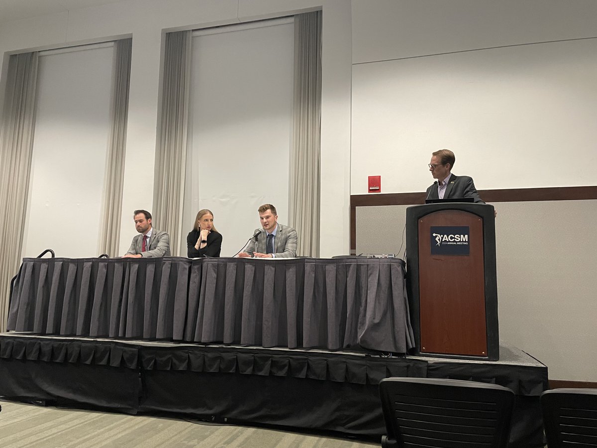 UMichConcussion's tweet photo. 📸 Snapshots from last week at the #ACSM2024! 
@SabrinaVega95 @aboltzster @AK_Memmini @ACSMNews https://t.co/mfJboRrrdc