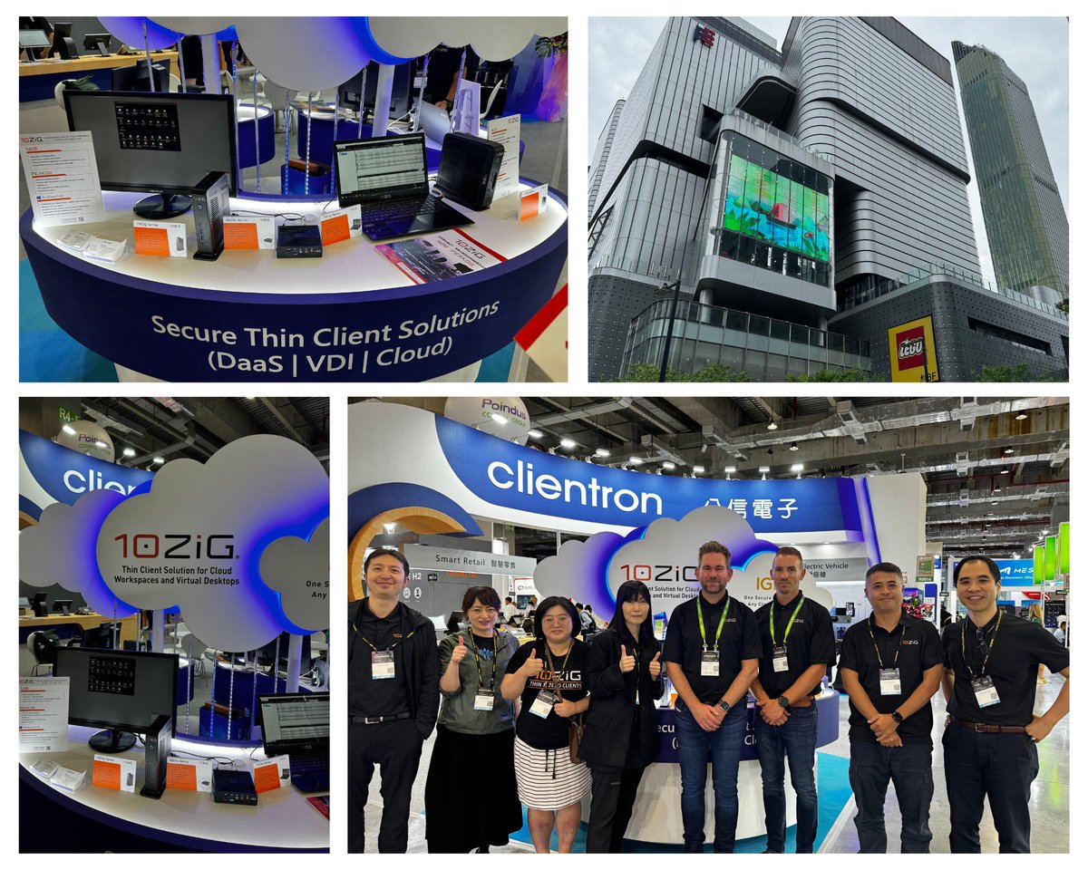 10ZiGTechnology's tweet photo. Much like our flexible array of standalone to mobile SECURE #endpoints, #10ZiG is on the move! Check us at the #Computex2024 in Taiwan at Hall 2, Floor 4F, R0614 or right here at the brand-new https://t.co/grgBTIv4qY. #ThinClient #ZeroClient #DaaS #VDI #Cloud #SecureEndpoints https://t.co/IOtkQWTxAx