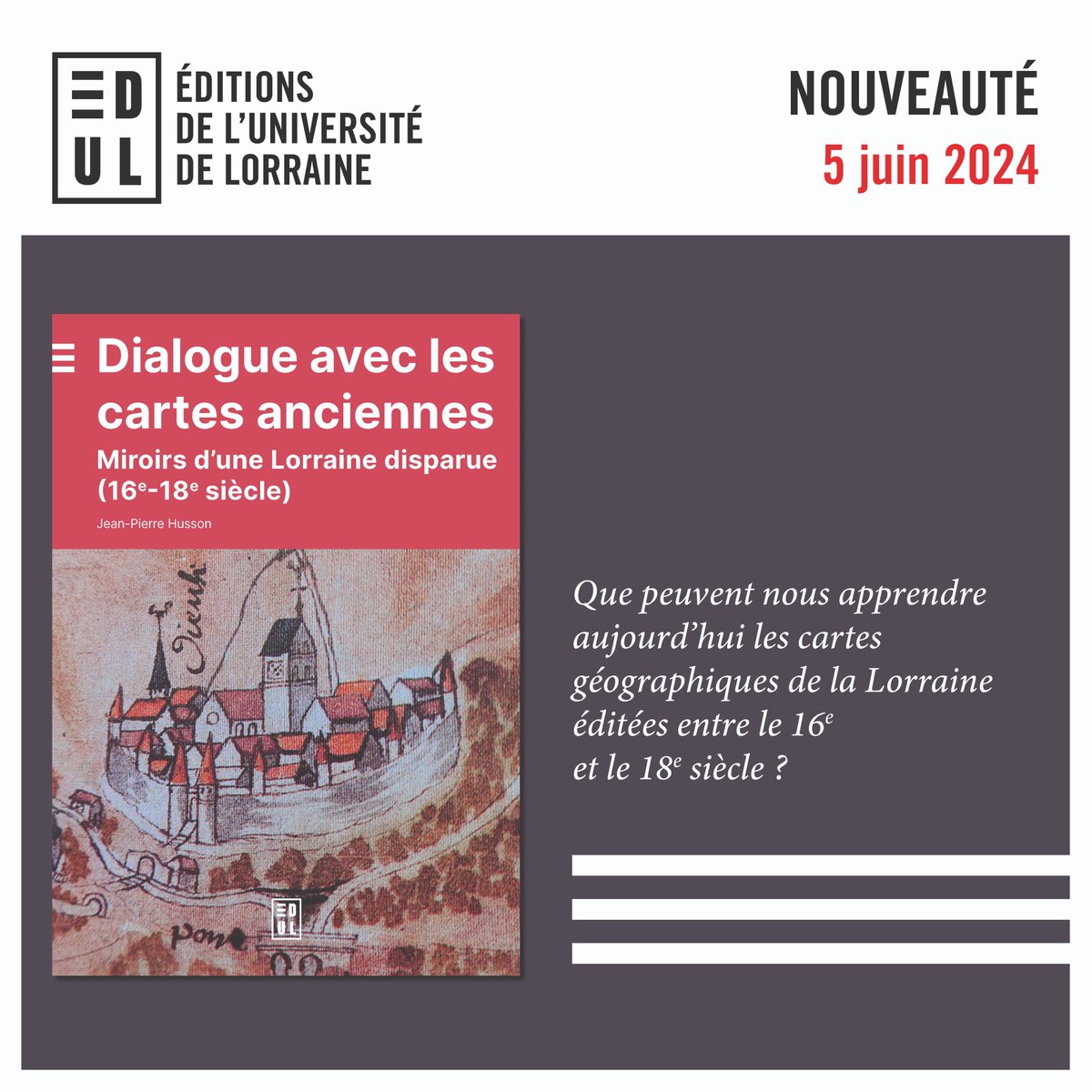 Editions de l'Université de Lorraine - Édul tweet media