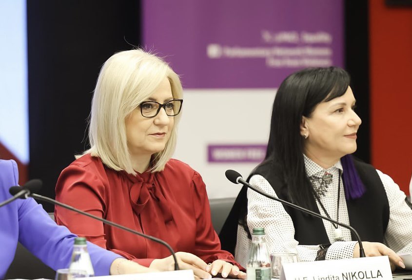 GjonajEtilda's tweet photo. Tirana welcomes the meeting of the Parliamentary Network “Women Free from Violence @PACE_Equality for the first time! Honored as #GR on #VAW &amp; Chair of the Network to host the first panel featuring distinguished speakers with extensive experience in gender equality issues. https://t.co/4SfqFWeQfZ
