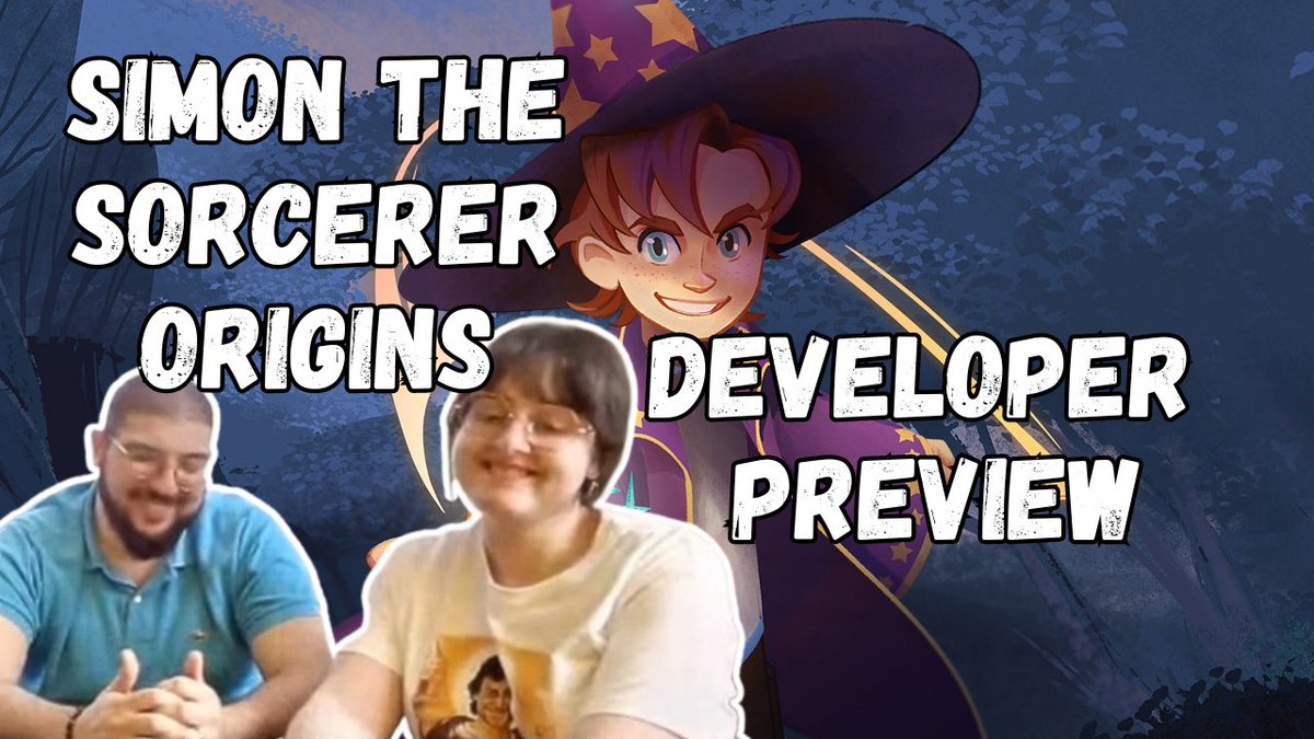 Cressup's tweet photo. I spoke to Fabrizio & Guilia from @SmallthingStds for an inside look at their upcoming game Simon the Sorcerer Origins!
We chatted about changes in SImon's character, the Woodroffe brother's involvement, the art direction & the return of Chris Barrie / Eric Borner!
Link below⬇️ https://t.co/hqsZPqJ1UI