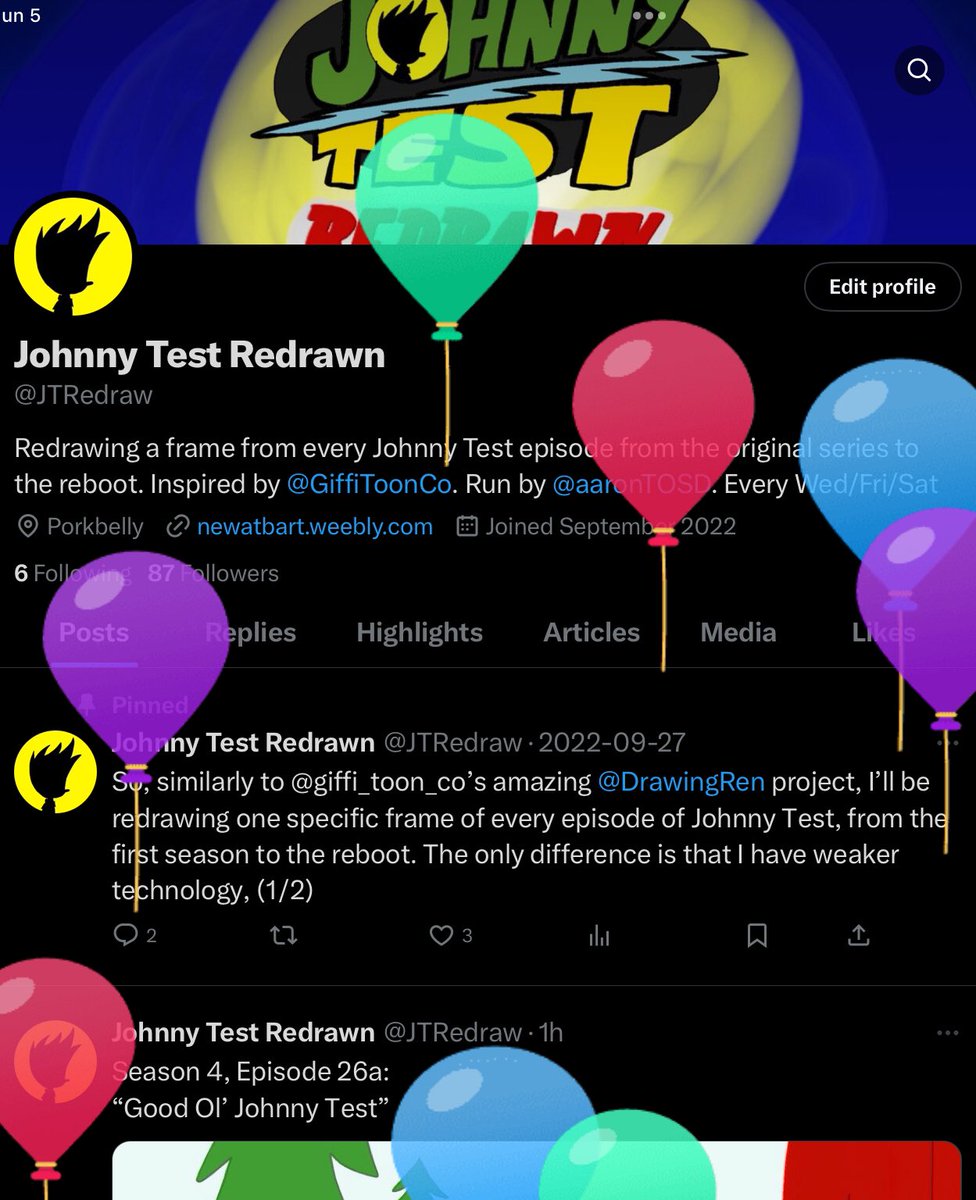 Johnny Test Redrawn (@JTRedraw) / Posts / X