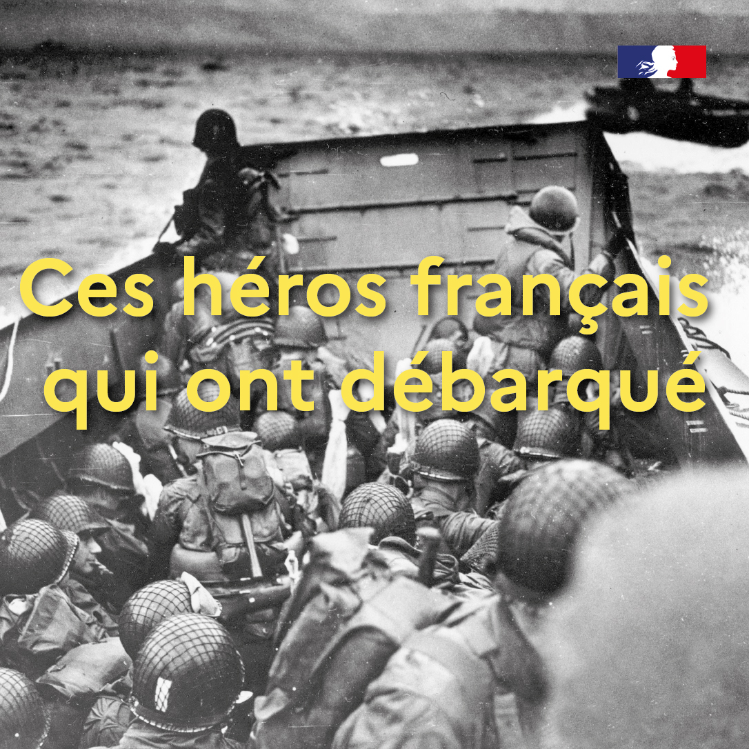 Au matin du D-Day, plus de 150 000 soldats alliés fondent sur la Normandie. Avec eux, 177 Français libres. Récit de ces semaines intenses : 
defense.gouv.fr/actualites/fra… #DDAY #débarquement #6juin #DDAY80