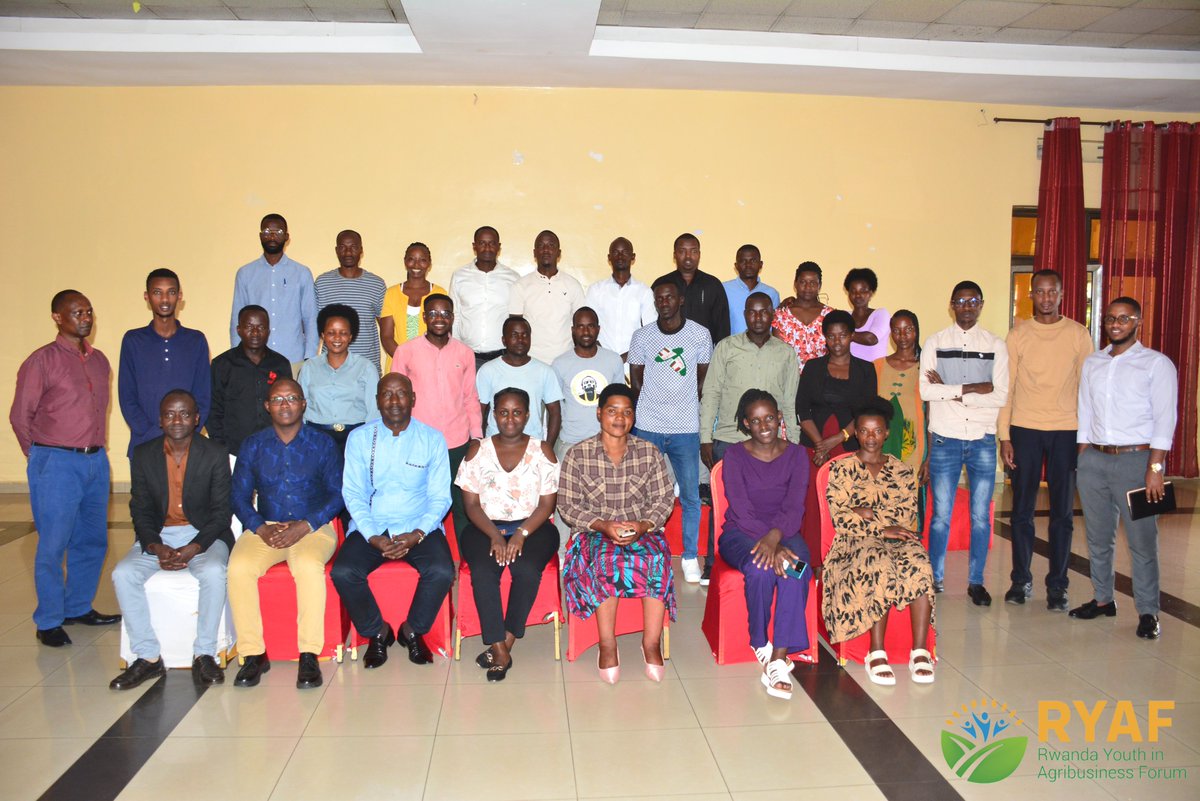 ryaf_agribiz's tweet photo. Today, June 5th, 2024, RYAF organized workshop for R-YES beneficiaries with @rwandastandards  @RwandaFDA  and @BDF_rw to ensure the barriers to businesses growth and sustainability are resolved and to highlight youth opportunities in Agribusiness.
#BusinessGrowth https://t.co/vp6bD0PKWV