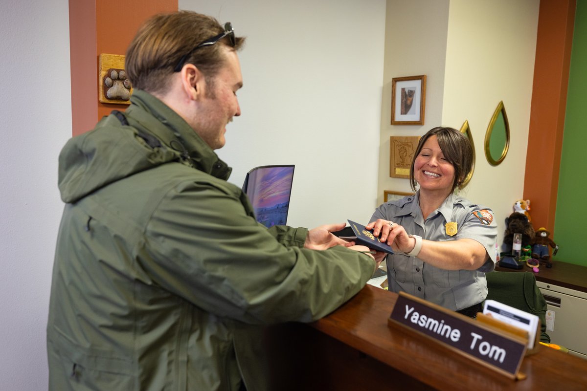 Did you know Yellowstone onboards around 350 temporary employees each summer? As a first point of contact in the park, employees like Yasmine welcome and orient new hires, verify their identity, and ensure their hiring documents are in order.

“Our seasonal workforce is the
