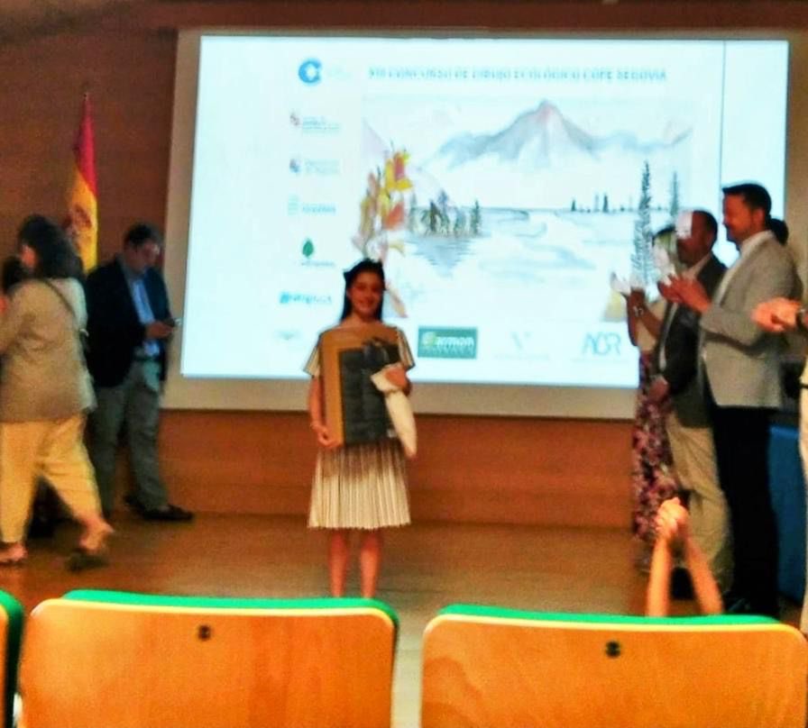 Nuestra alumna de 4º B de Primaria ha ganado el concurso de dibujo de la COPE sobre el medio ambiente. ¡Enhorabuena Ana! ☺️☺️☺️