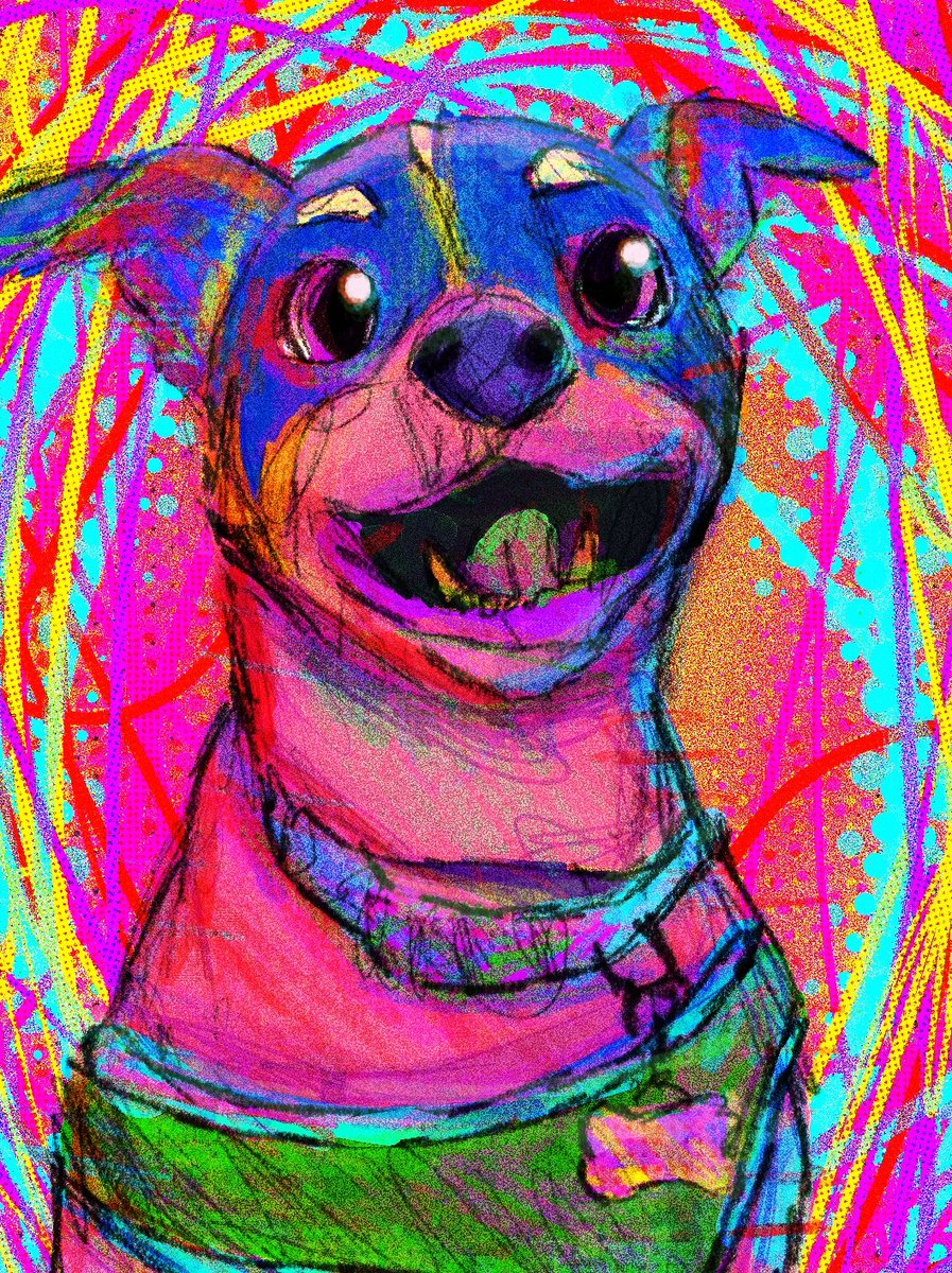 ART_jprovow's tweet photo. Ending the year with 'thank you gifts' to our wonderful teachers!! 6/7th grade artists painted, drew, collaged, &amp; digitally designed photographs of the staff's pets &amp; are gifting the art to them! https://t.co/cLbeK3vs81