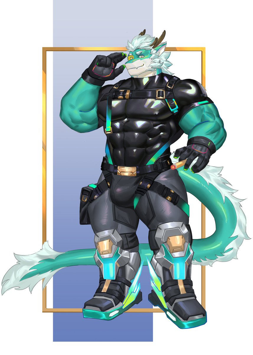 HoooYooSu's tweet photo. My OC is finished！Commission by @BING0079 https://t.co/iPxgLWE0W9