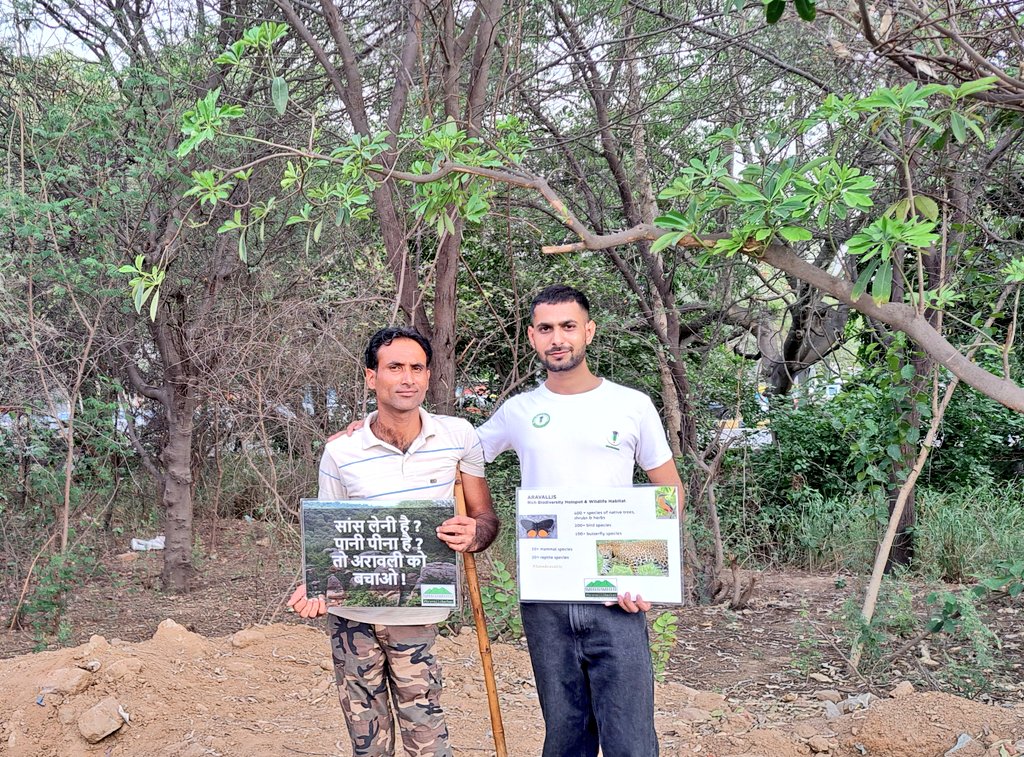 Uniting to save Aravali Forests: a vital citizen-driven initiative for a sustainable future. Join us to protect Delhi NCR’s green lungs.
<a href="/SunilHarsana/">Sunil Harsana</a> <a href="/anu_p_d/">Anu P.D.</a>