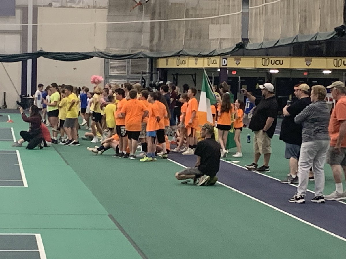 The Huskies are pleased, once again, to serve as hosts for the Gorham School Department’s Field Days. It’s great to see all of the young children in the field house having such a great time. #GoHuskies <a href="/usmhuskies/">USM Huskies</a>