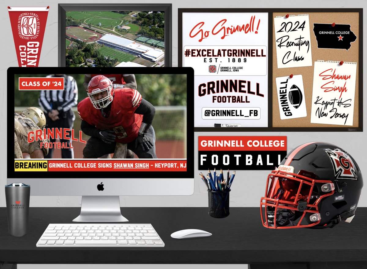 Key Port, NJ ➡️ Grinnell, IA  

Shawan Singh
OL 
Keyport HS 

#ExcelatGrinnell