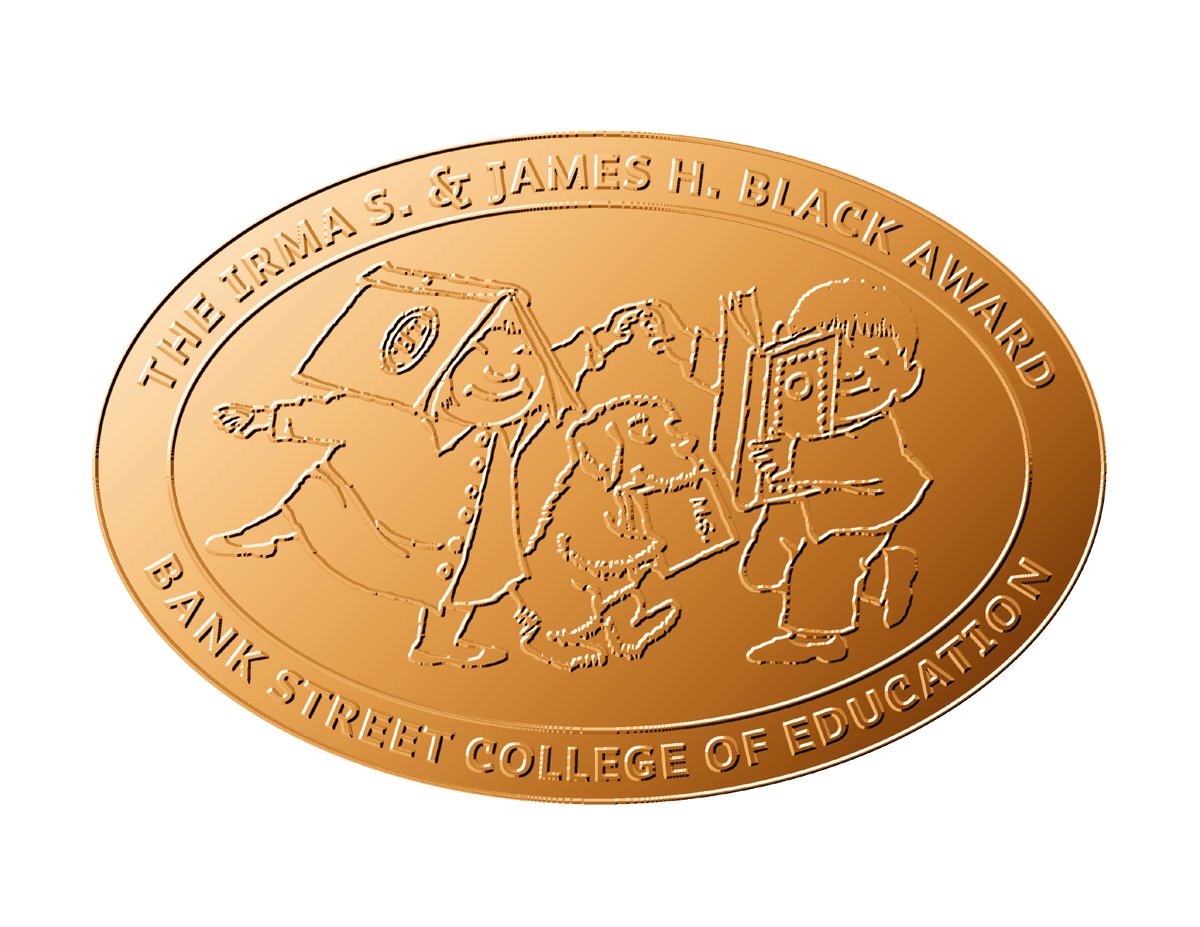 BankStreetLib's tweet photo. Friends:

The winners of our Irma S. Black Awards have posted their acceptance videos.  Enjoy!
https://t.co/VkaPqoV92F
@PenguinClass @HolidayHouseBks 
#picturebook @bankstreetedu @KidLitTV_NYC @roxiemunro @molliewk https://t.co/wabAWtd3Yj