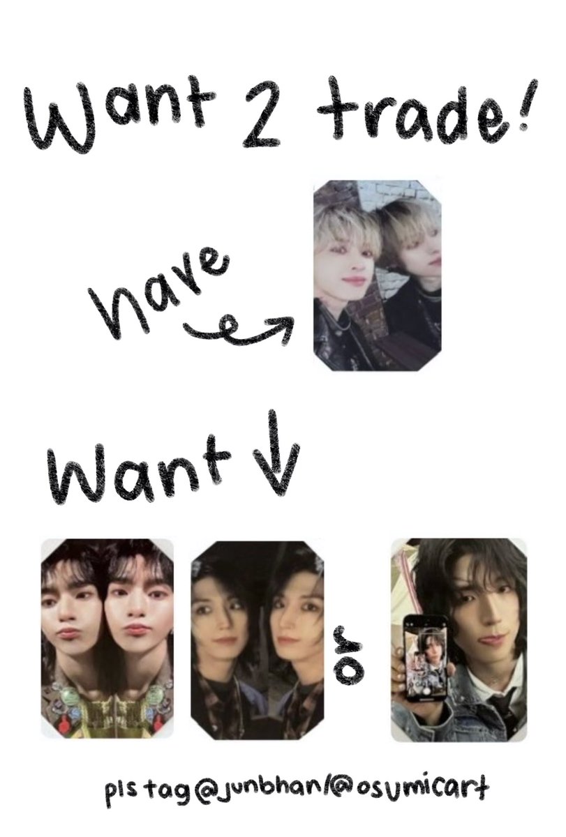 RTs are appreciated<3

wtt/want to trade xdinary heroes 

★ on hand 
★ CO shopee ✅
📍Jawa Timur

t. wtt xdinary heroes troubleshooting gunil jungsu gaon ode junhan jooyeon