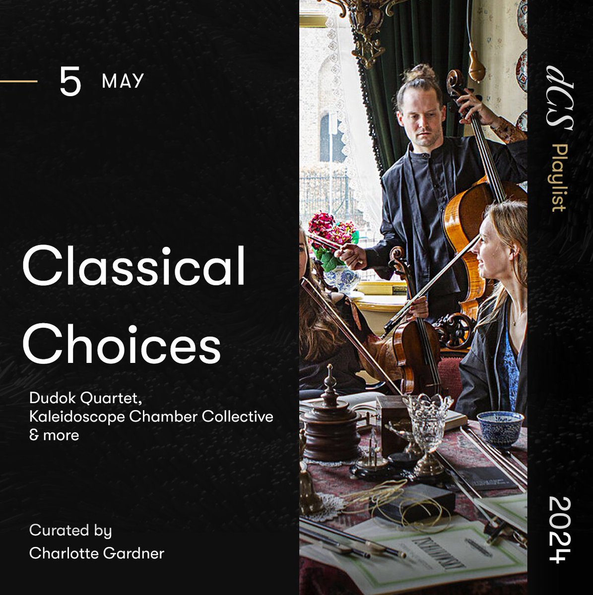 dCSonlythemusic's tweet photo. Your monthly dCS #Classical Choices #playlist is here!
Read more & stream at the link below.
https://t.co/ykksBFw8M9
#classicalmusic #classicalplaylist https://t.co/8ByDqqIBC8