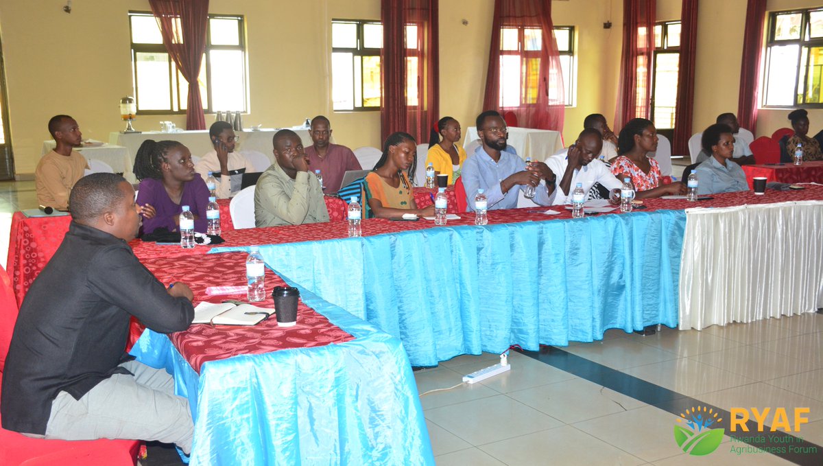 ryaf_agribiz's tweet photo. Today, June 5th, 2024, RYAF organized workshop for R-YES beneficiaries with @rwandastandards  @RwandaFDA  and @BDF_rw to ensure the barriers to businesses growth and sustainability are resolved and to highlight youth opportunities in Agribusiness.
#BusinessGrowth https://t.co/vp6bD0PKWV