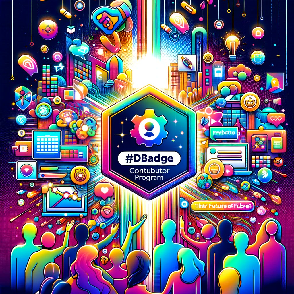 dbadge_official's tweet photo. Ready to impact the future of Web3? Join the #Dbadge Contributor Program today and collaborate with a vibrant community. Together, we can build a brighter digital future! πΌ #JoinDbadge https://t.co/eott1Mms02