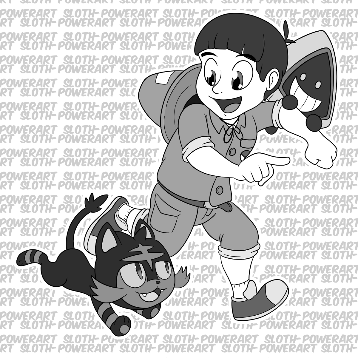 slothpowerart's tweet photo. Commission for bepop34 https://t.co/OG0cskTQDG