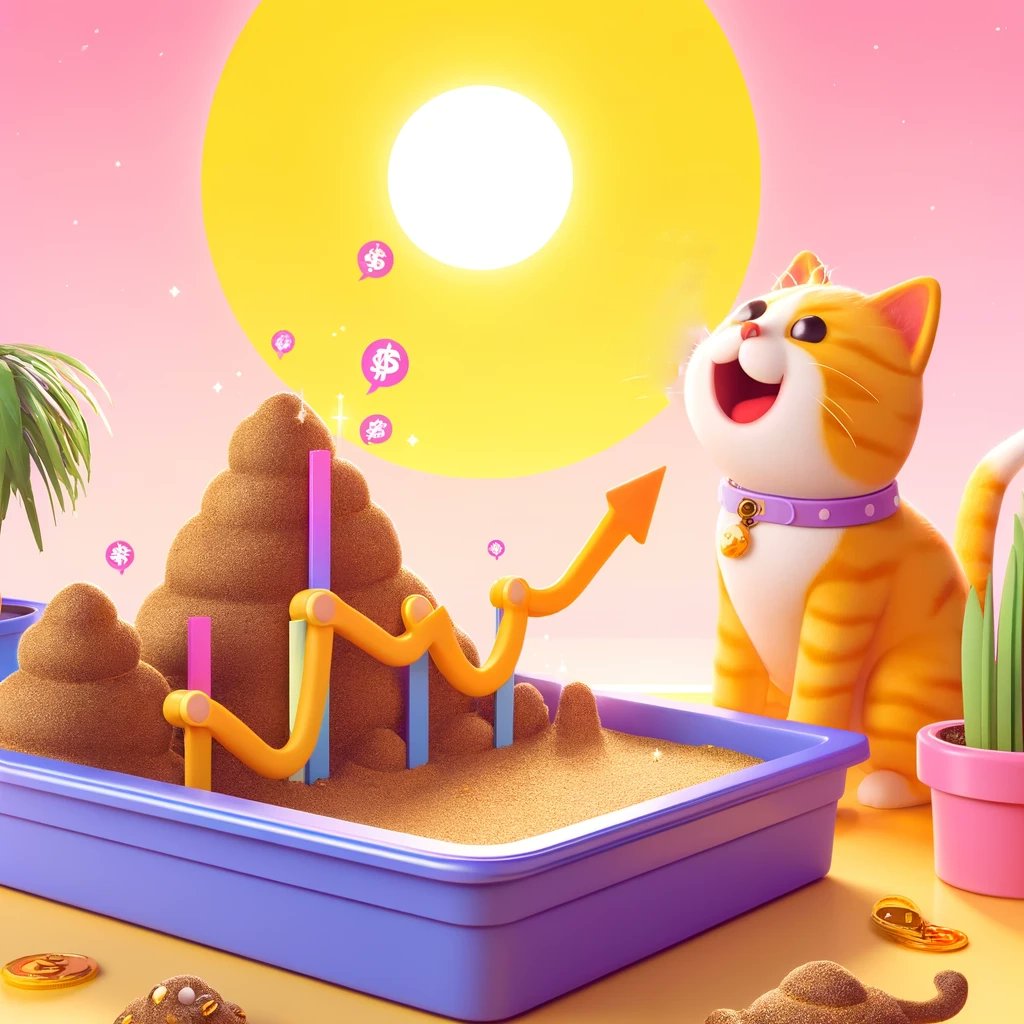 poopcatio's tweet photo. Our chart's looking as beautiful as a freshly scooped litter box on a sunny day. It’s the perfect day to admire those curves. Don't only keep watching, the best is yet to come!

Whole #Solana and also the $POPCAT community will see us very soon https://t.co/3dAgEU7s3f