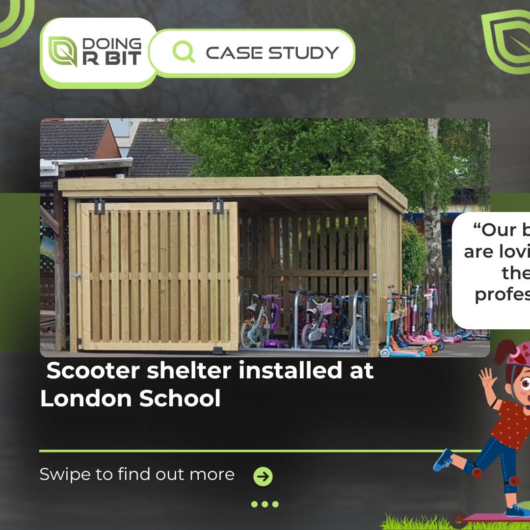 DoingRBit1's tweet image. Looking to upgrade or provide cycle storage at your School, NHS Trust, College, University or Business premises then why not consider environmentally sustainable cycle shelters for the most environmentally friendly form of transport!
Here’s just some of the work we’ve been doing!