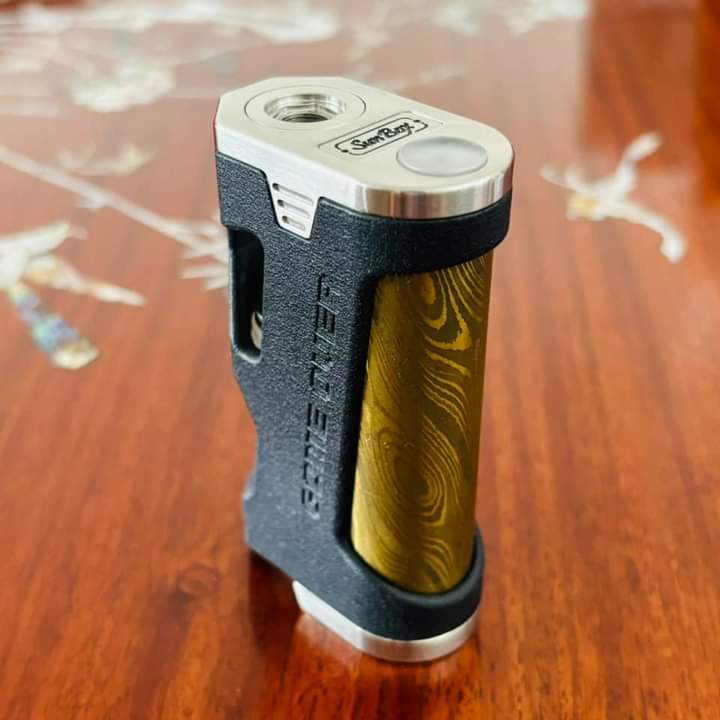 Furqanindustrie's tweet photo. Handmade Damascus steel gold color tube #Sunbox https://t.co/nST9c5NWo9