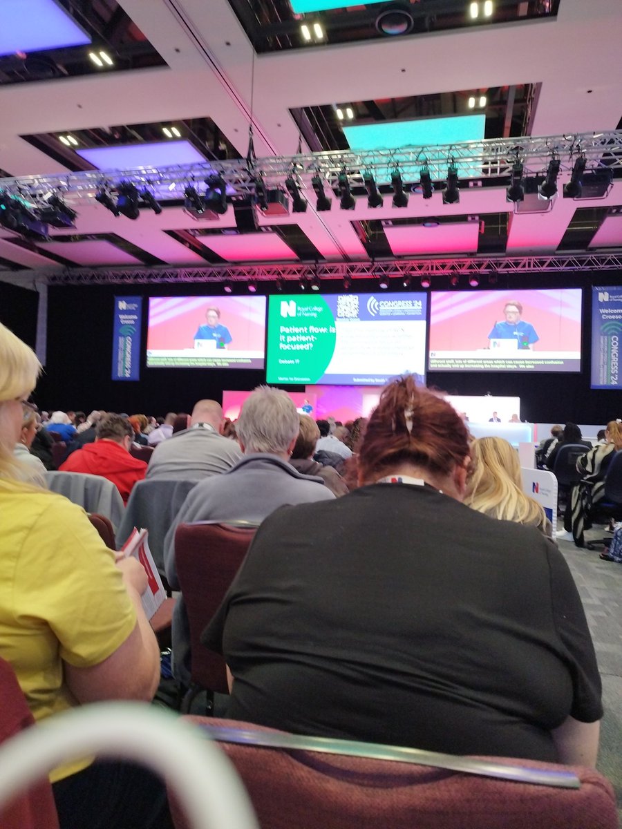 #RCN24 Debate on Patient flow: is it patient -focused?
Decremental to patients health and safety