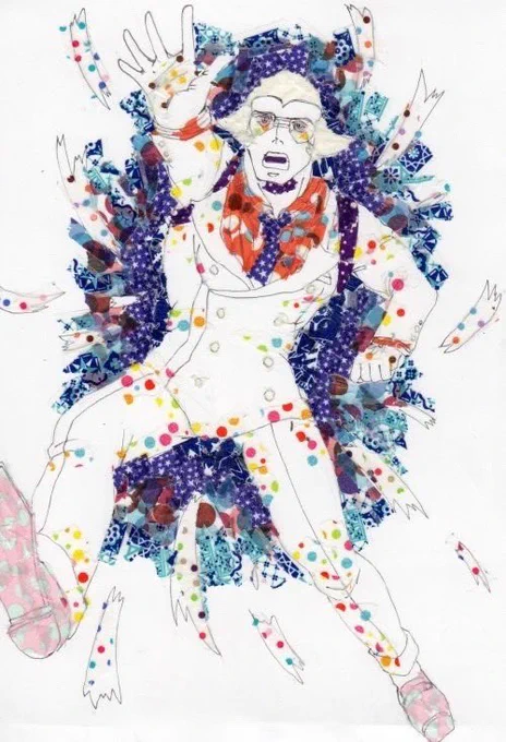 #私はここまで成長しました見た人もやる←2014  2024→10年で自分の好きを絵で完全再現できるようになりました! 