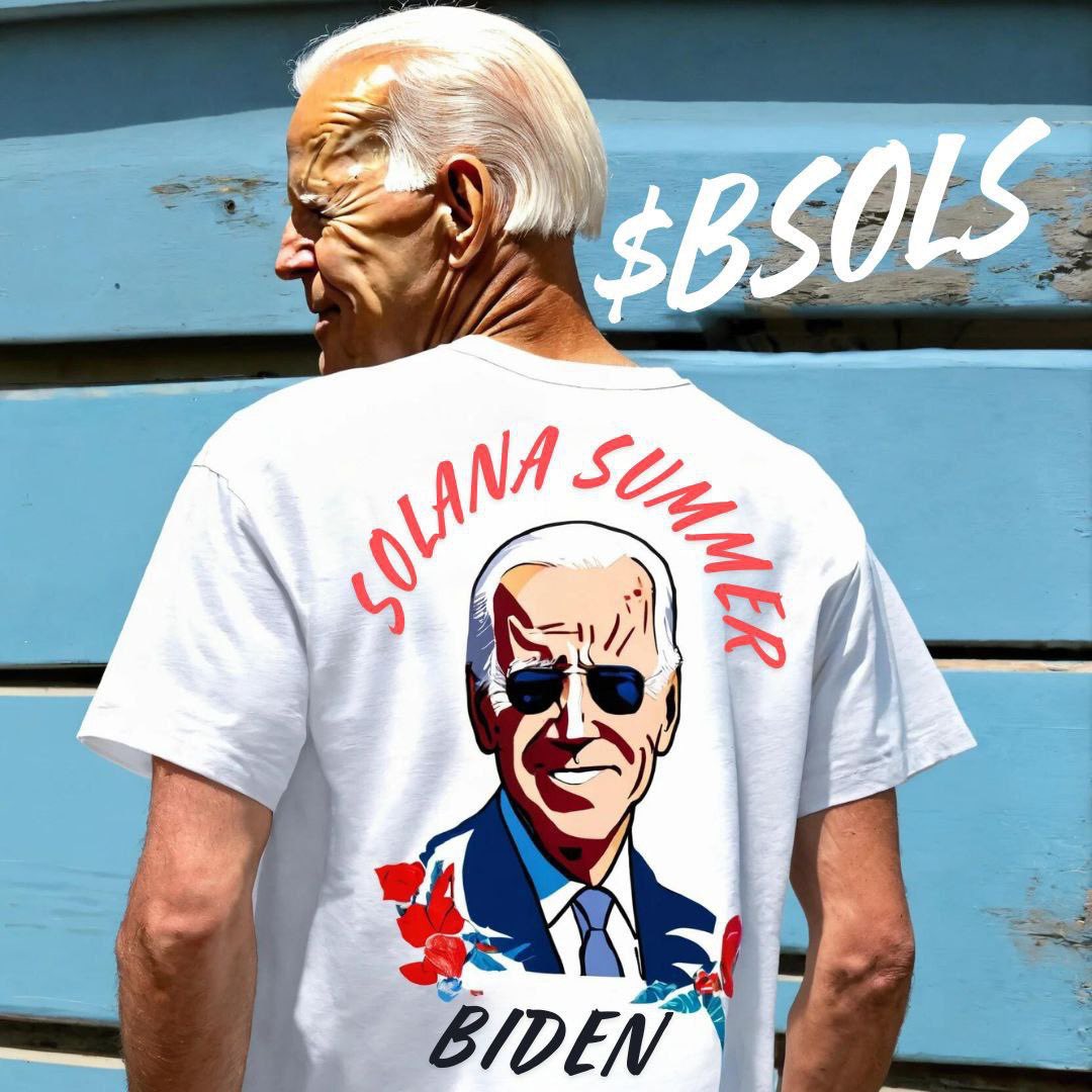 GigaDegen_'s tweet photo. @SatoshiFlipper buy #BSOLSUMMER Yet bro, i know u itching for it 😌

Join us to make this summer best ever with Biden and Solana

Ca:
EbQAx1ZDGbB5dWe8ydRuNZvzuhZ9e1dFqvp8Lmu4WeHA https://t.co/7LAkDzMUn6