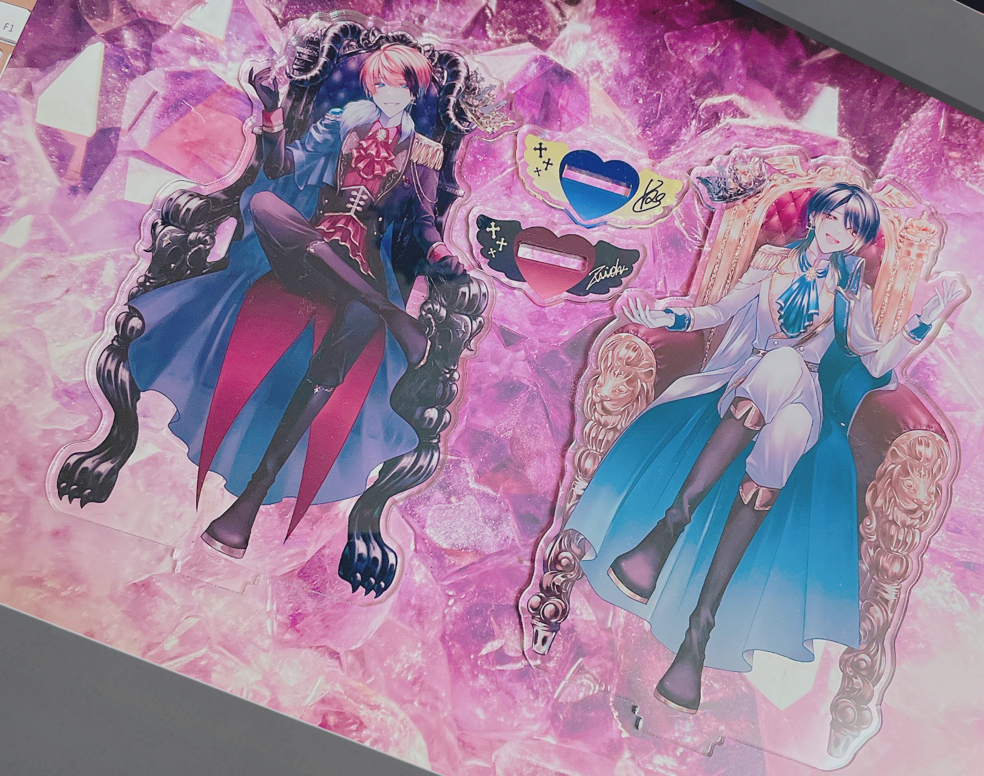 かすりっひ アクリルスタンド 御自愛 『かすりっひ』 くじラック