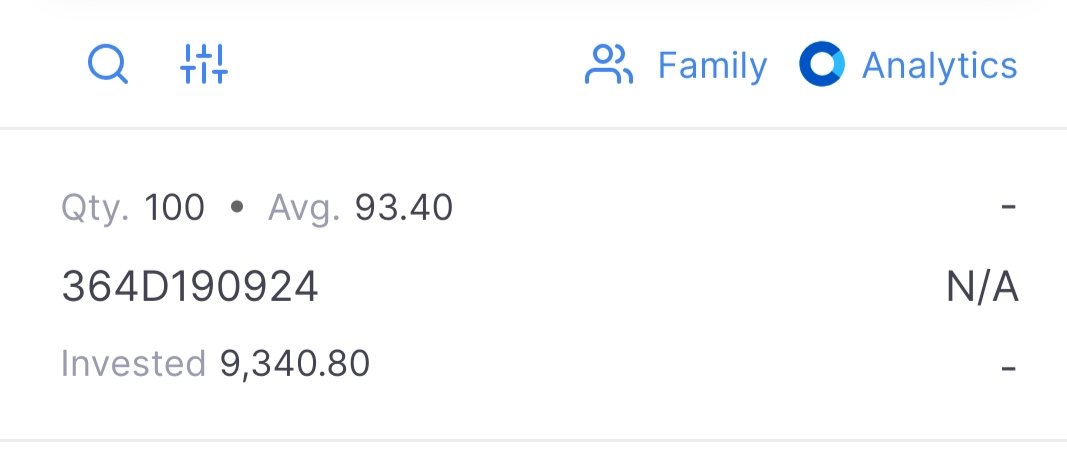 1984dee41's tweet photo. @zerodha 
I have faced a issue in my portfolio.
Already called in customer care and raised ticket but issue not resolved kindly look into the issue 
Inr value showing #na https://t.co/dYudyBZJra
