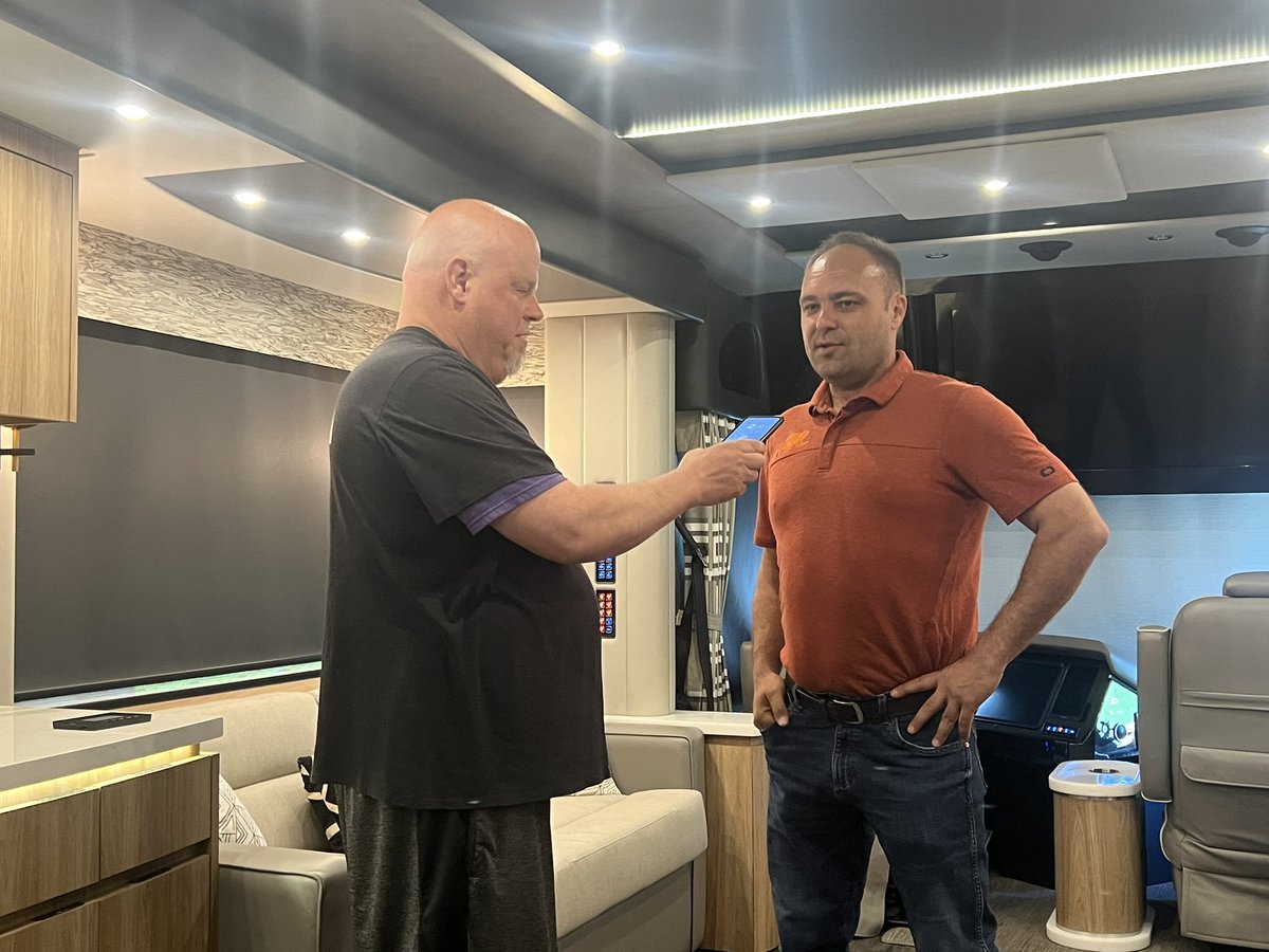 Donny Schatz (@donnyschatz) on Twitter photo When you race at home, itβs good to chat with local & regional media. Thanks to Derek Hanson with <a href="/790KFGO/">KFGO</a> / 740 the Fan for coming by the shop in Fargo today! - PR
<a href="/WorldofOutlaws/">World of Outlaws</a> | <a href="/TonyStewart_Rcg/">Tony Stewart Racing</a> When you race at home, itβs good to chat with local & regional media. Thanks to Derek Hanson with <a href="/790KFGO/">KFGO</a> / 740 the Fan for coming by the shop in Fargo today! - PR
<a href="/WorldofOutlaws/">World of Outlaws</a> | <a href="/TonyStewart_Rcg/">Tony Stewart Racing</a>